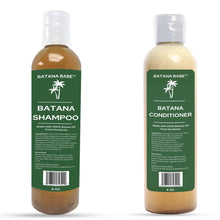 Load image into Gallery viewer, Batana Shampoo and Conditioner Set by Batana Babe. Made with 100% Batana Oil.