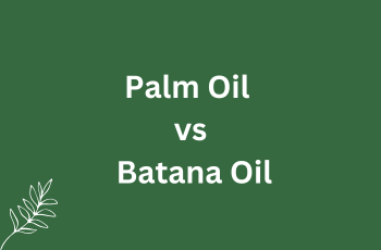 Palm oil vs batana oil