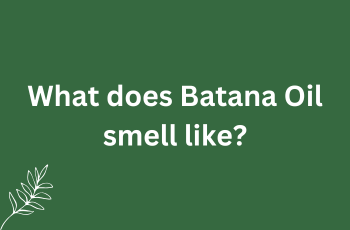 What does Batana Oil smell like?