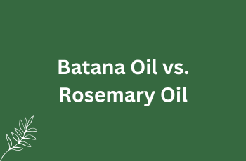 Batana Oil vs Rosemary oil