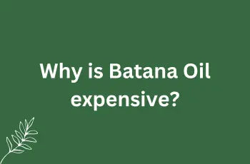Why is Batana Oil expensive?
