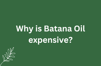 Why is Batana Oil expensive?