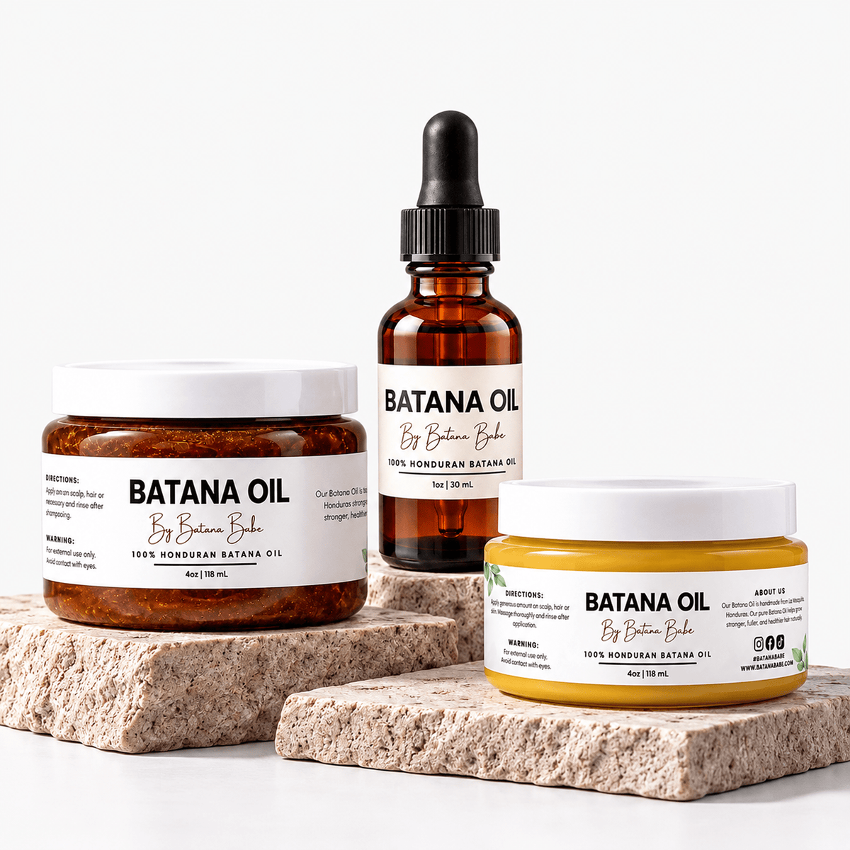 Batana Hair and Cold Press Bundle