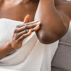 Applying Batana Oil on skin has great benefits as shown here. Helps with dry, flaky skin and hydrates it as well.