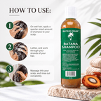 How to apply batana shampoo and conditioner