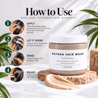 How to apply Batana Hair Mask